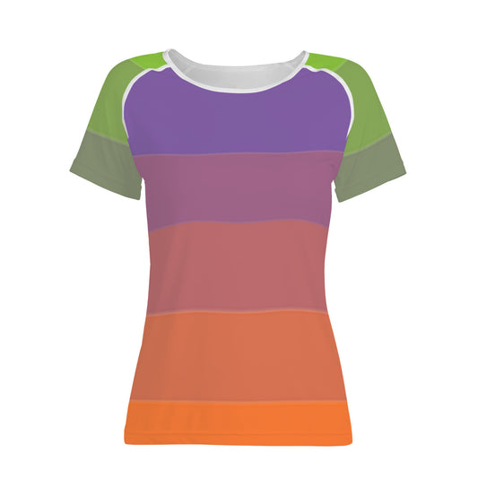 Aliagender Pride Flag T-Shirt - Traditional Feminine Cut