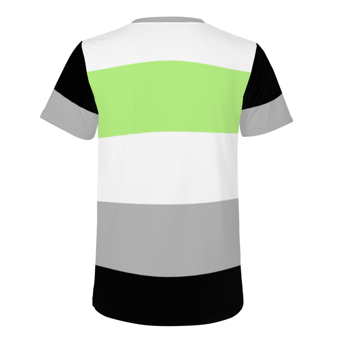Agender Pride Flag T-Shirt - Traditional Masculine Cut