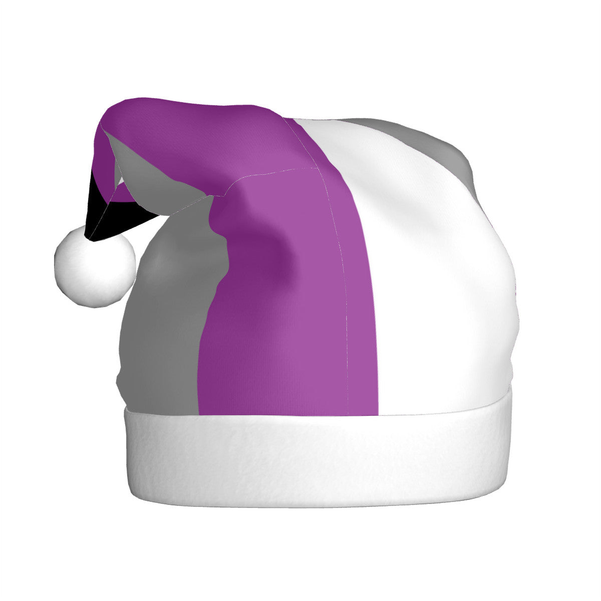 Demisexual Pride Flag Adult Plush Holiday Hat