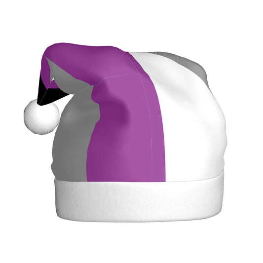 Demisexual Pride Flag Adult Plush Holiday Hat