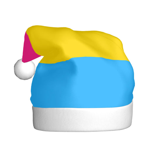 Pansexual Pride Flag Adult Plush Holiday Hat
