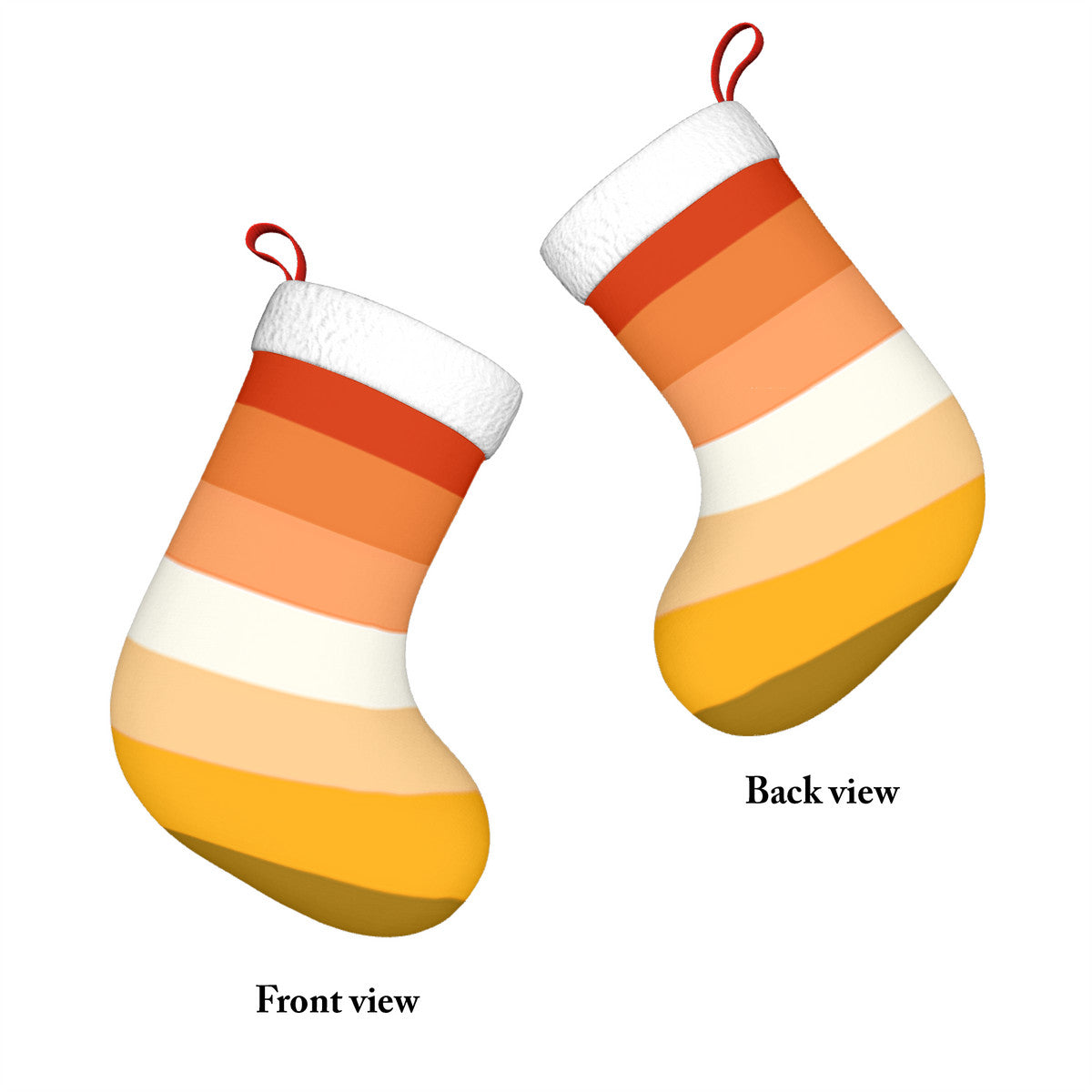 Butch Pride Flag (Mod Q) Holiday Stocking 11" x 17.7"