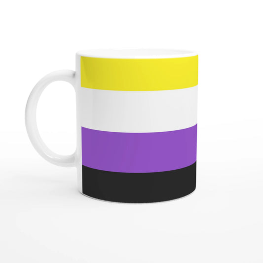 Non-Binary Pride Flag Coffee Mug
