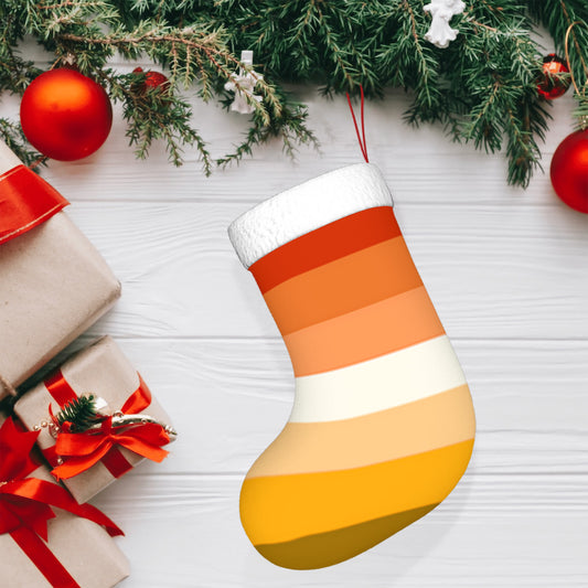 Butch Pride Flag (Mod Q) Holiday Stocking 11" x 17.7"