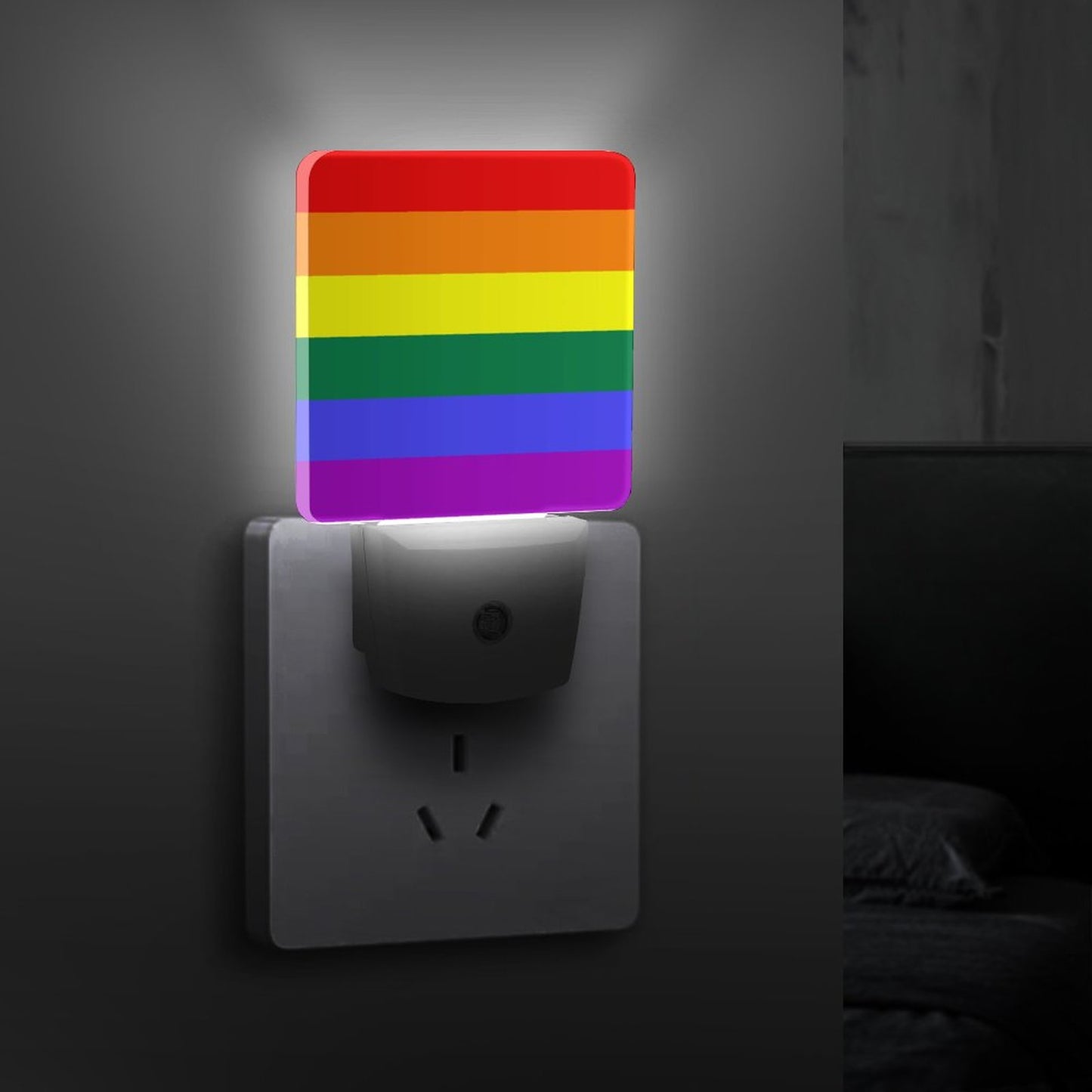 Rainbow Pride Flag Night Light - Multiple Sizes