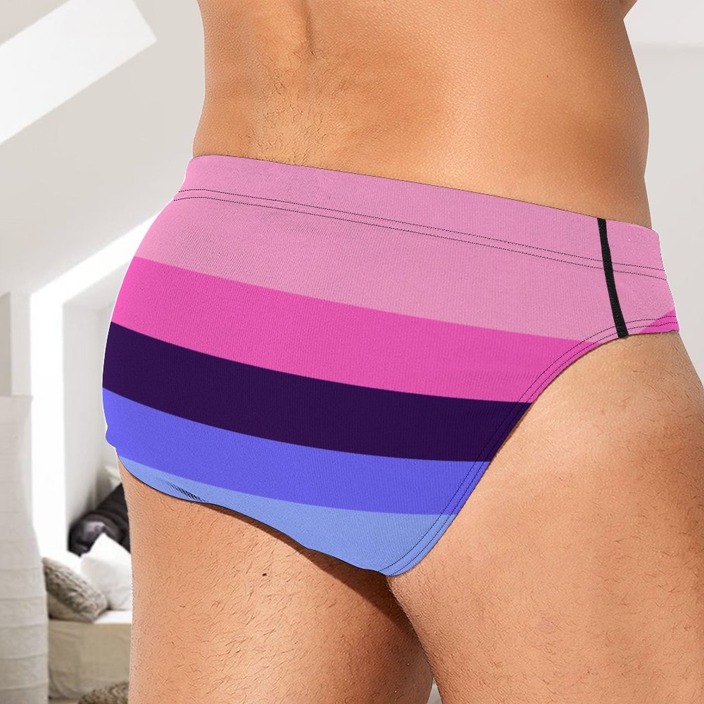Omnisexual Pride Flag Briefs – Traditional Masculine Cut