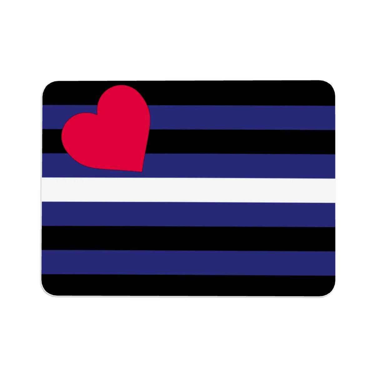 Leather Pride Flag Rectangle Magnet