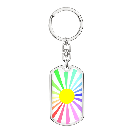 Agender: Gendervoid Keychain