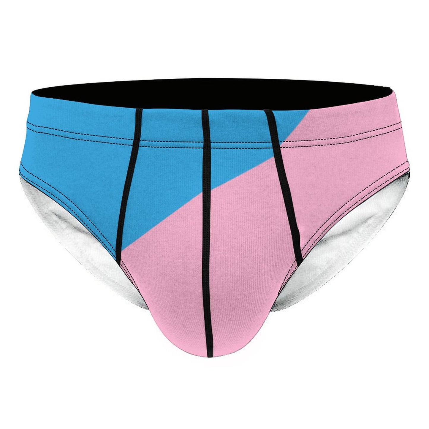 Age Play Fetish Pride Flag Briefs – Traditional Masculine Cut