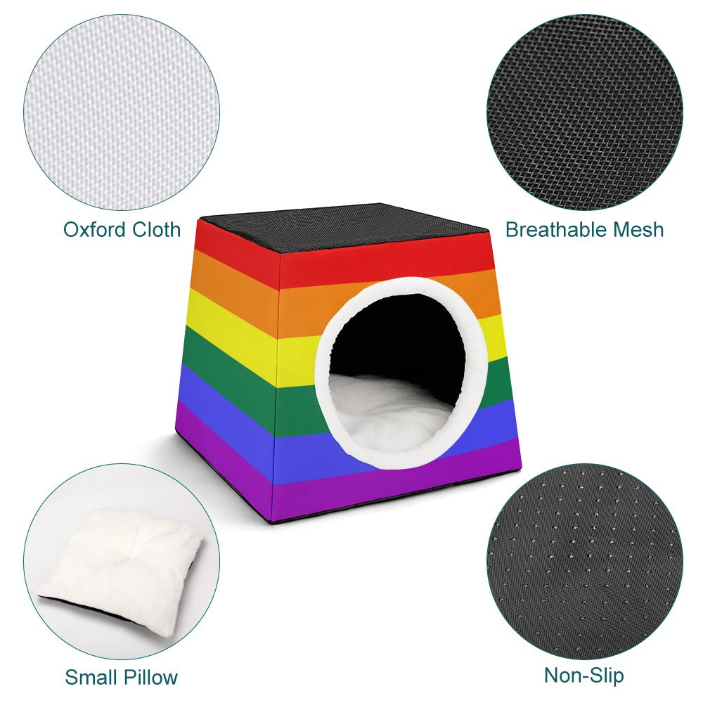 Rainbow Pride Flag Pet Capsule