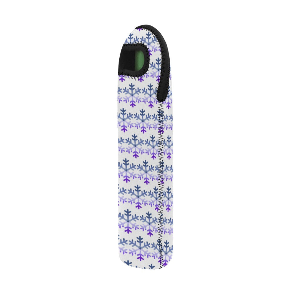 Butch Pride Flag (dorian-rutherford) Snowflake Neoprene Wine Bag