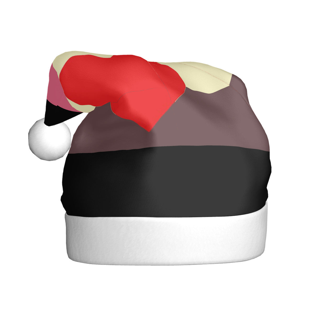 Fat Fetish Pride Flag Adult Plush Holiday Hat