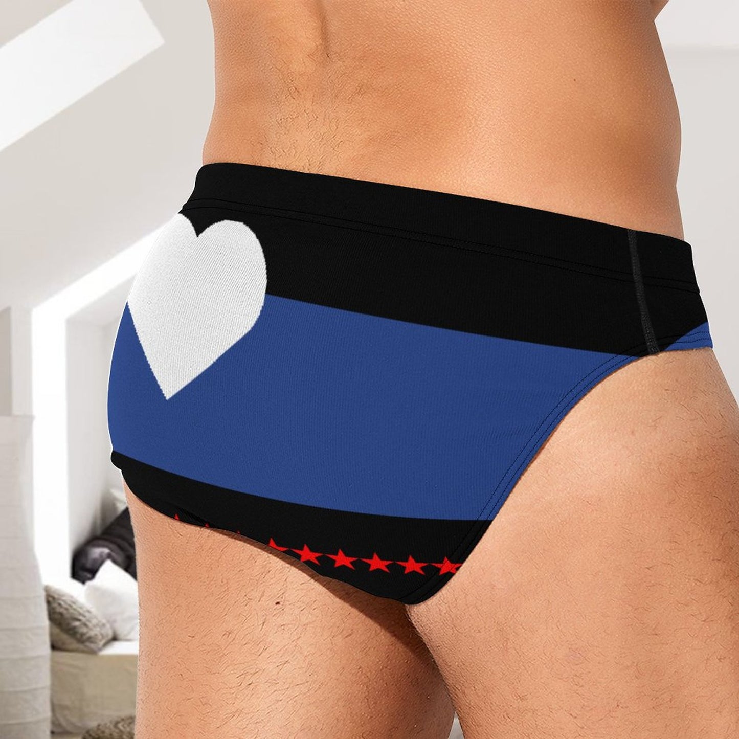 Foot Fetish Pride Flag Briefs – Traditional Masculine Cut