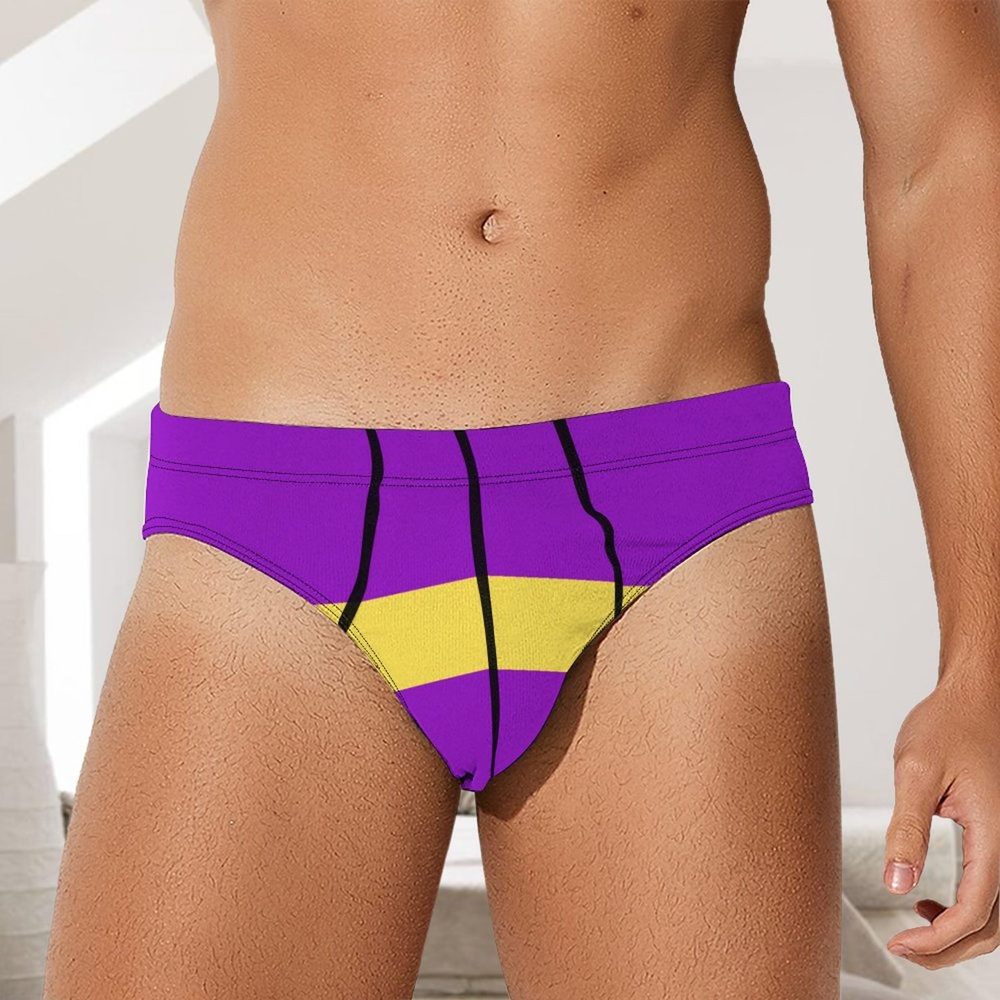 Intergender Pride Flag Briefs – Traditional Masculine Cut