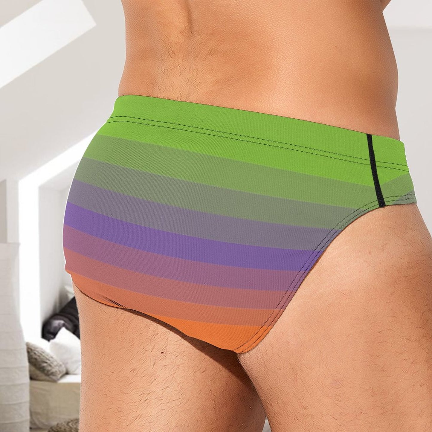 Aliagender Pride Flag Briefs – Traditional Masculine