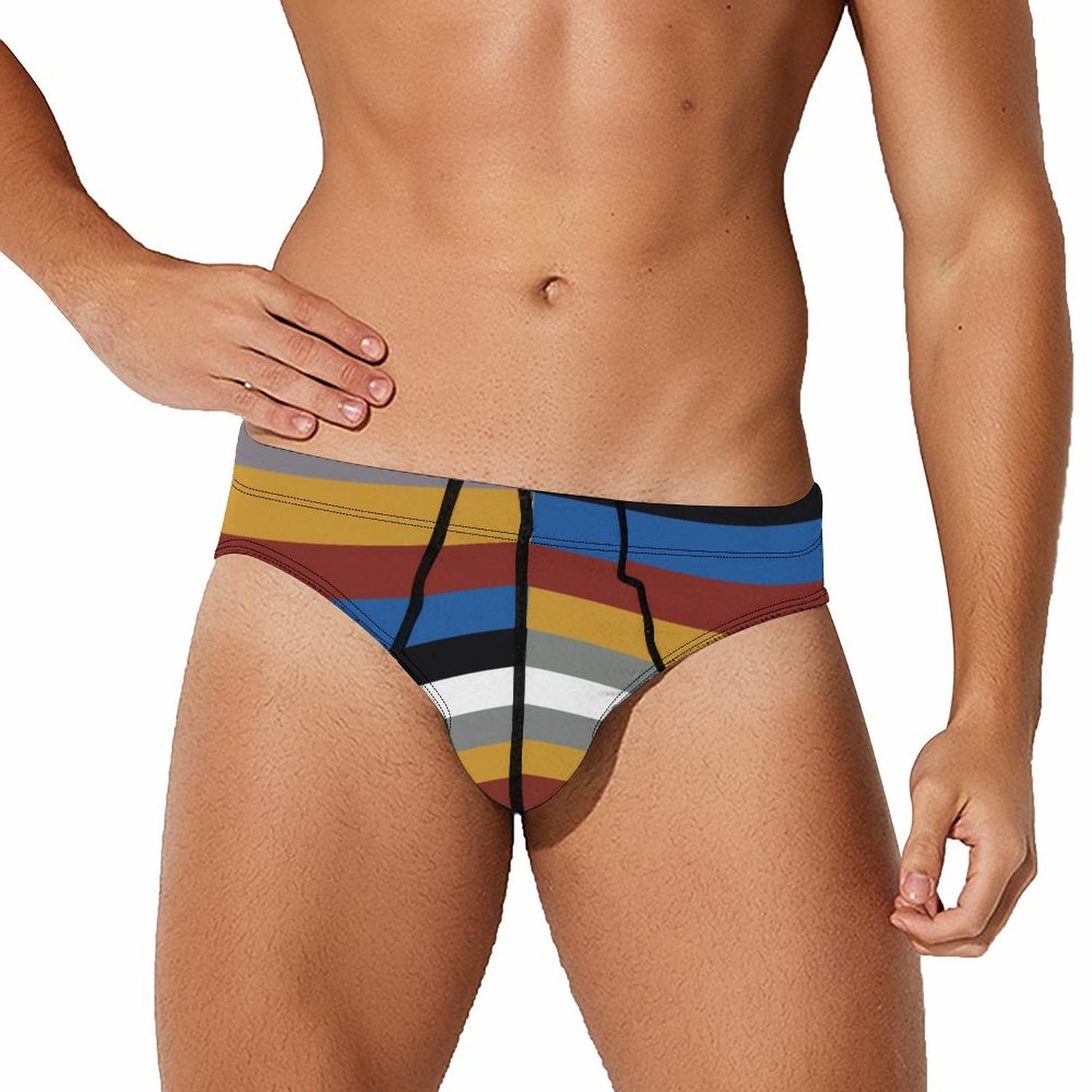 Freak Fetish Pride Flag Briefs – Traditional Masculine Cut