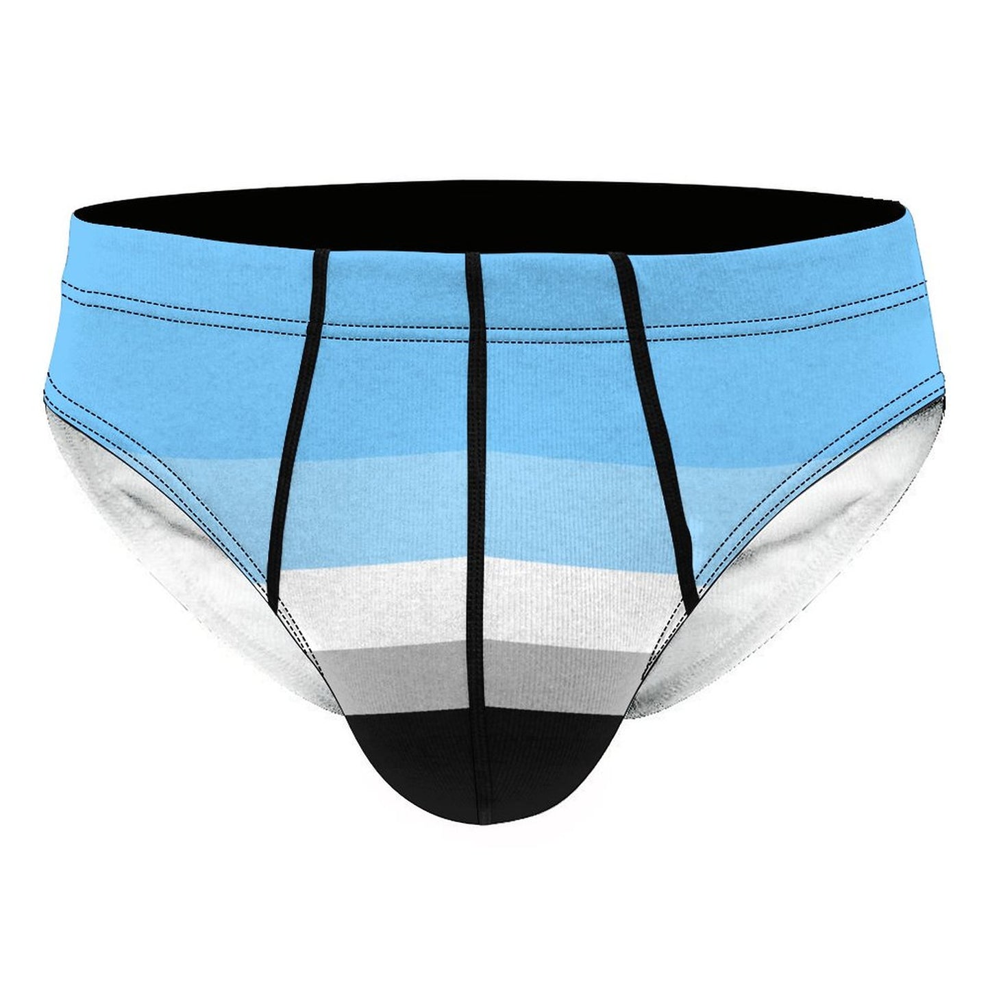 Otter Pride Flag Briefs – Traditional Masculine Cut