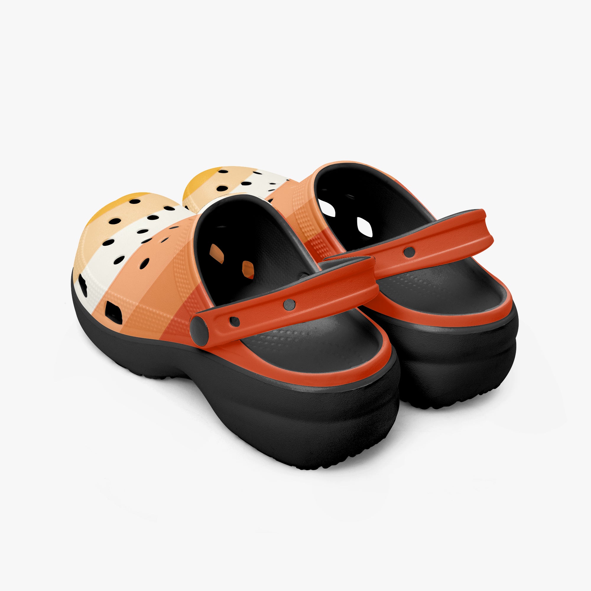 Butch Pride Flag (Mod Q) Platform Clogs – the radical queer