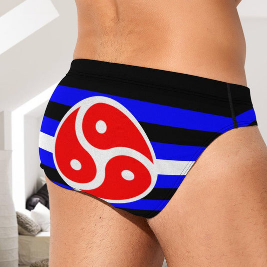 BDSM Fetish Pride Flag Briefs – Traditional Masculine Cut