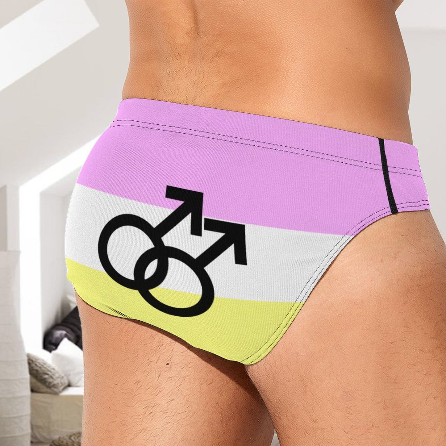 Twink Pride Flag Briefs – Traditional Masculine Cut