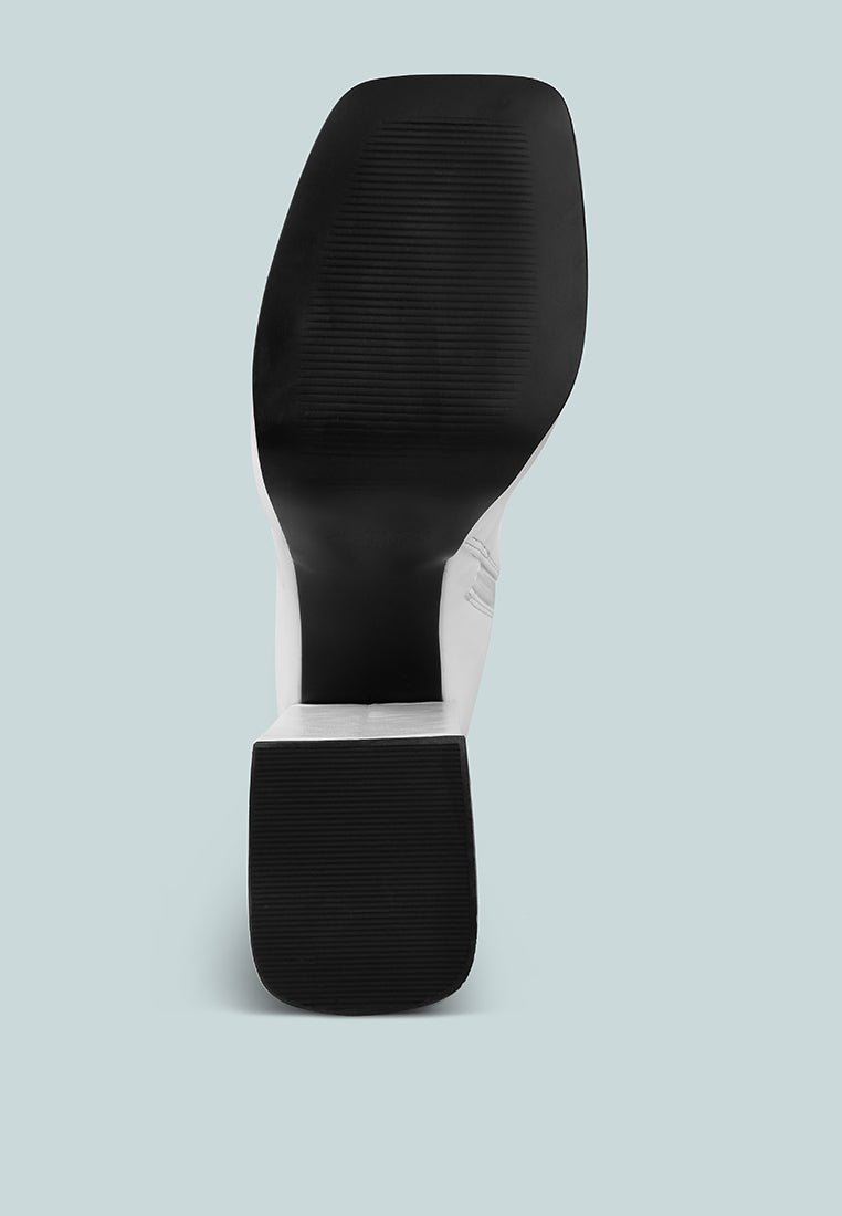 Fanning Platform Long Boots-4