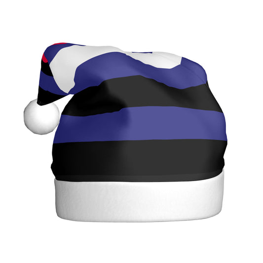 Leather Pride Flag Adult Plush Holiday Hat
