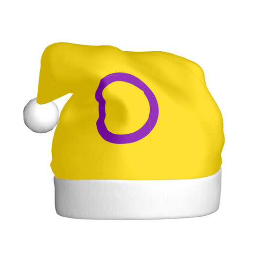 Intersex Pride Flag Adult Plush Holiday Hat