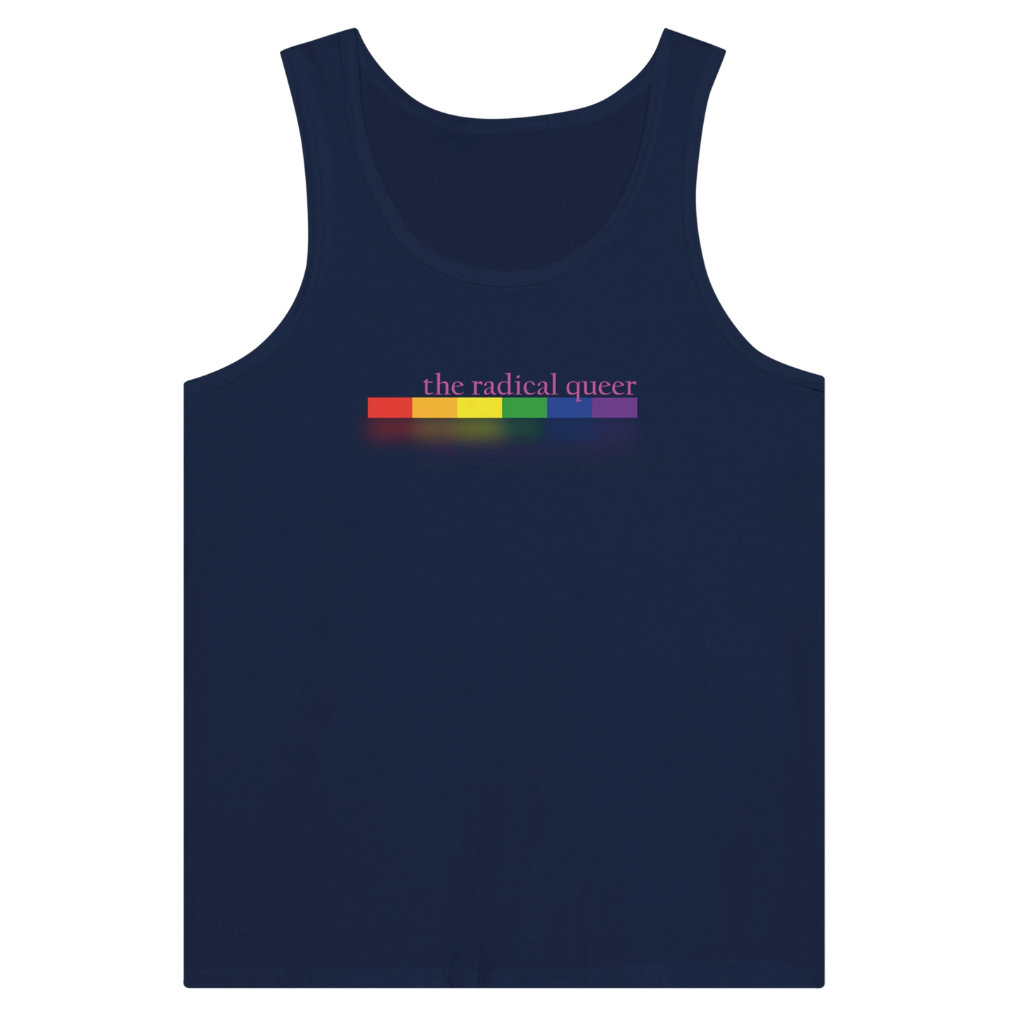 the radical queer Tank Top Navy