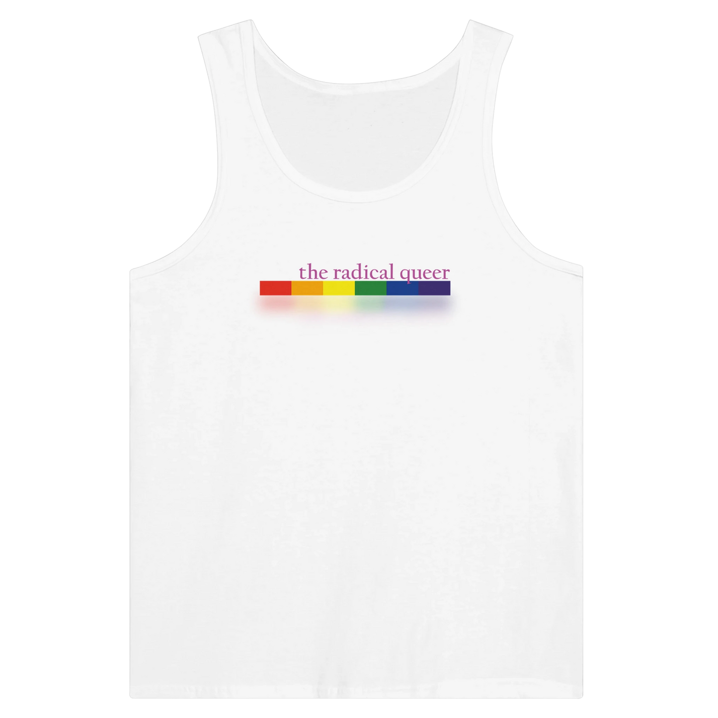 the radical queer Tank Top White