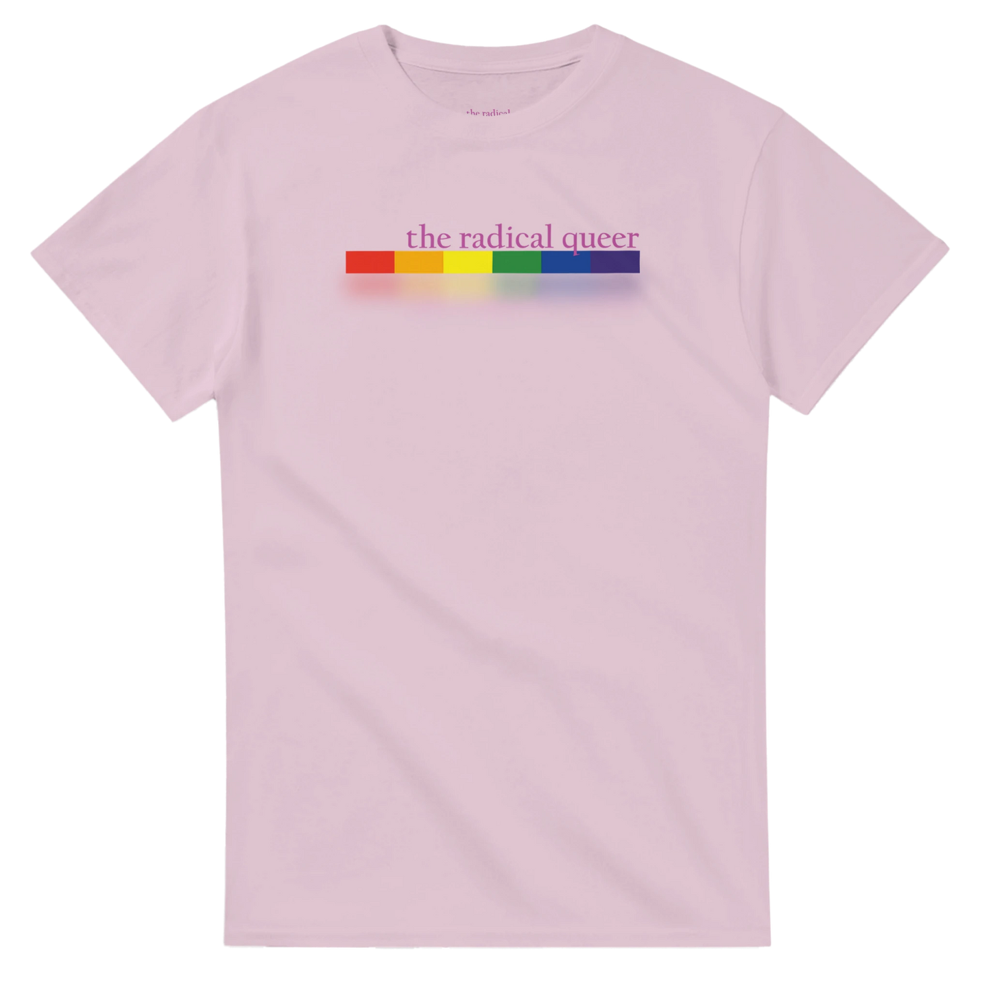 the radical queer tee shirt pink