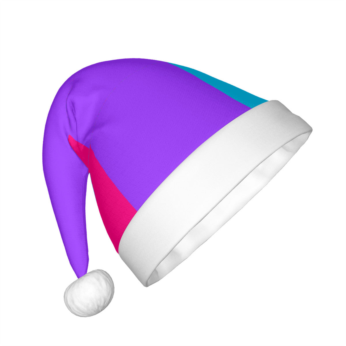 Androgyne Pride Flag Adult Plush Holiday Hat